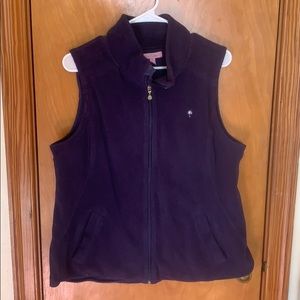 Lilly Pulitzer Fleece Vest - Size XL